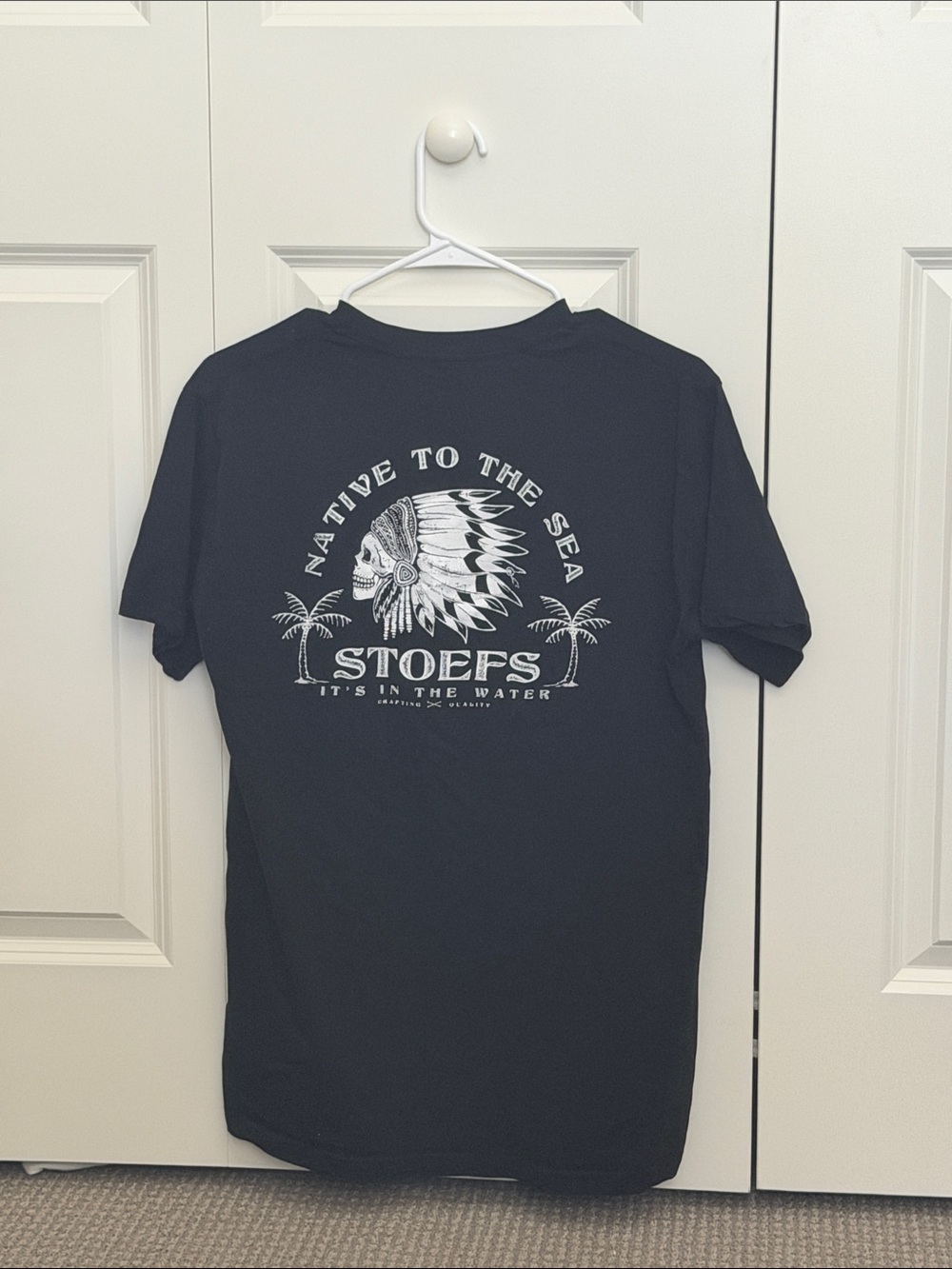 Men's Short-Sleeve Graphic Tee in Navy
